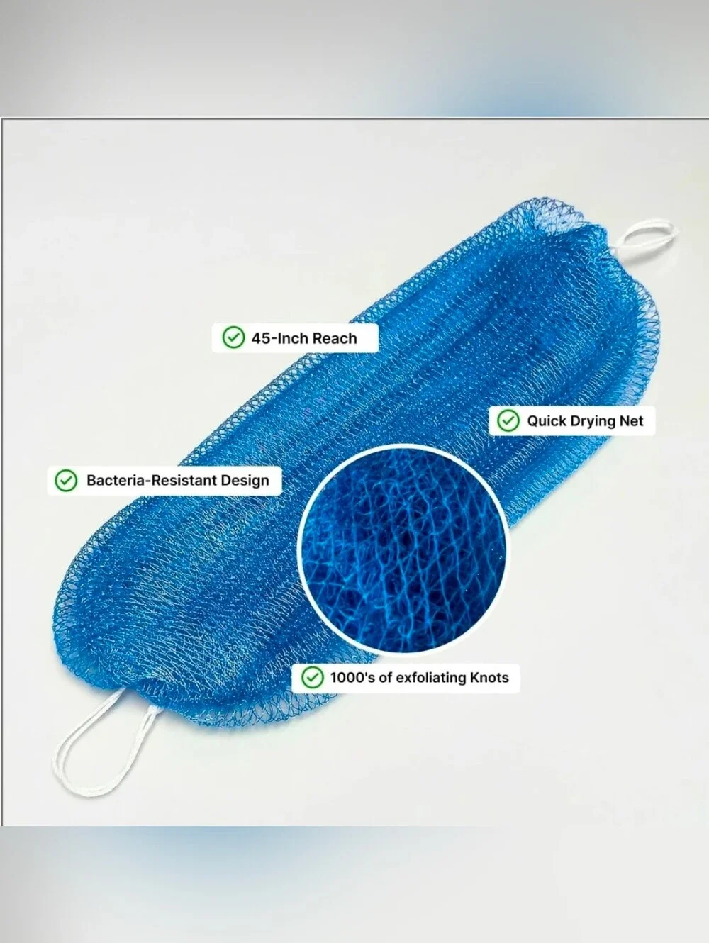 Ember & Root African Exfoliating Net (2-pack) - New in Packaging